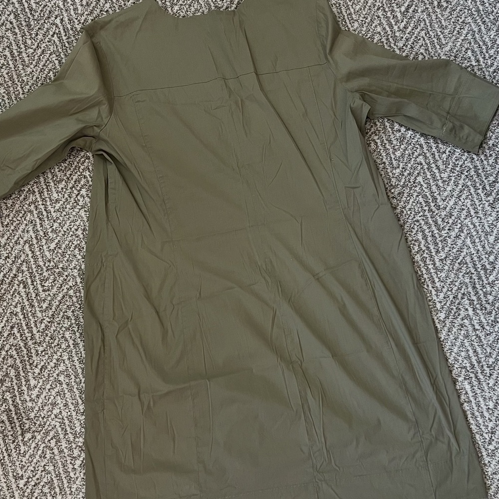 Olive Green Midi Dress